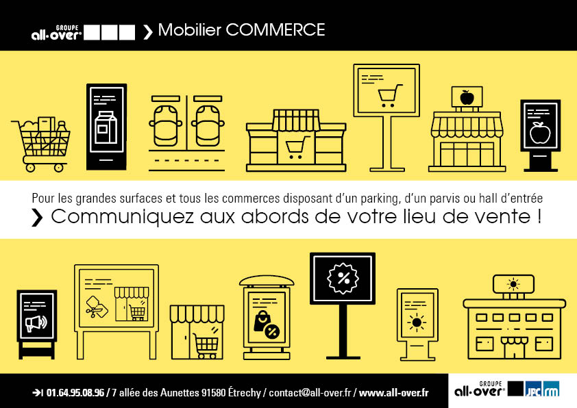 brochure mobilier COMMERCE groupe all-over