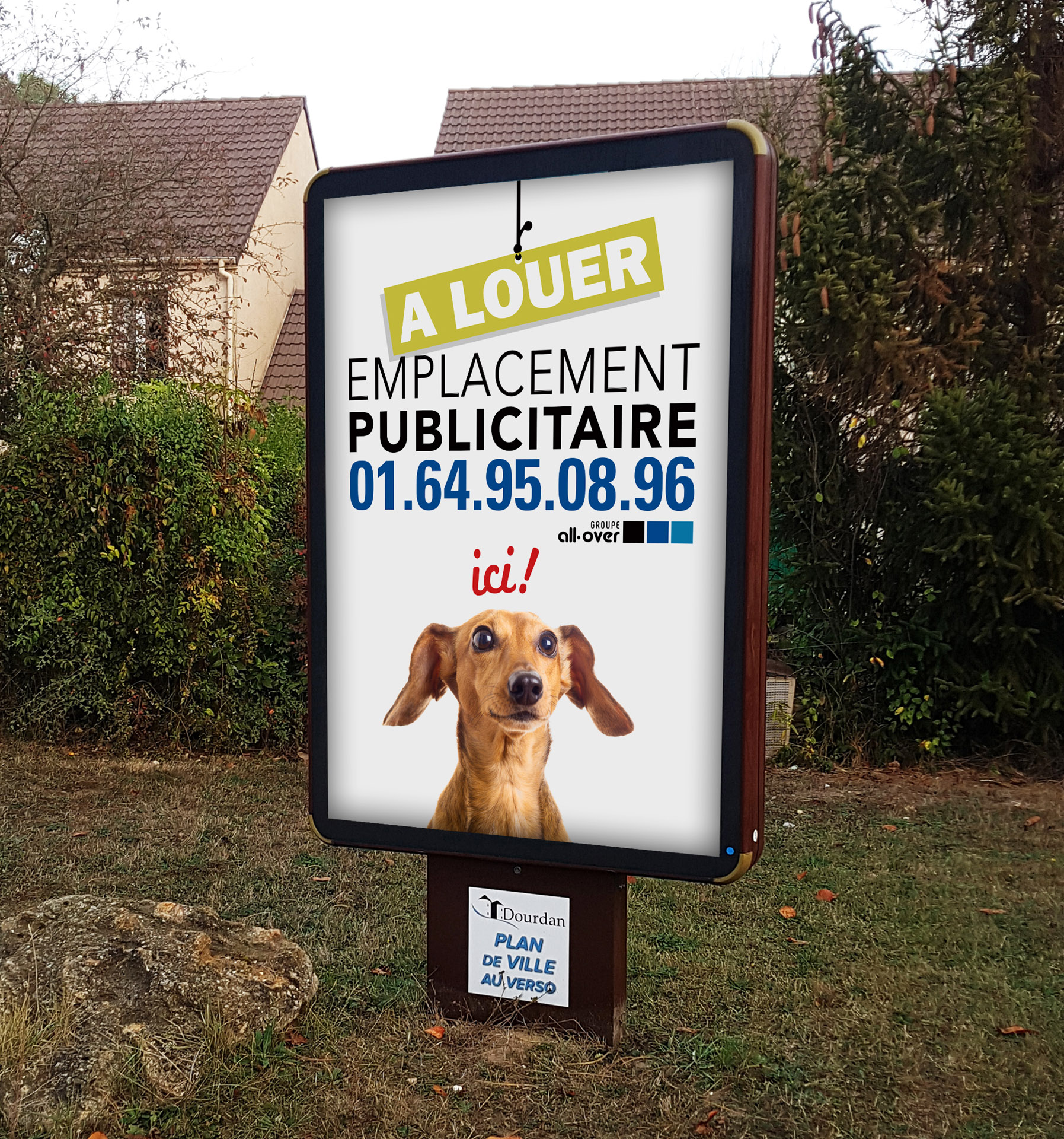 Panneau d'affichage publicitaire pour espaces de loisirs, cinémas