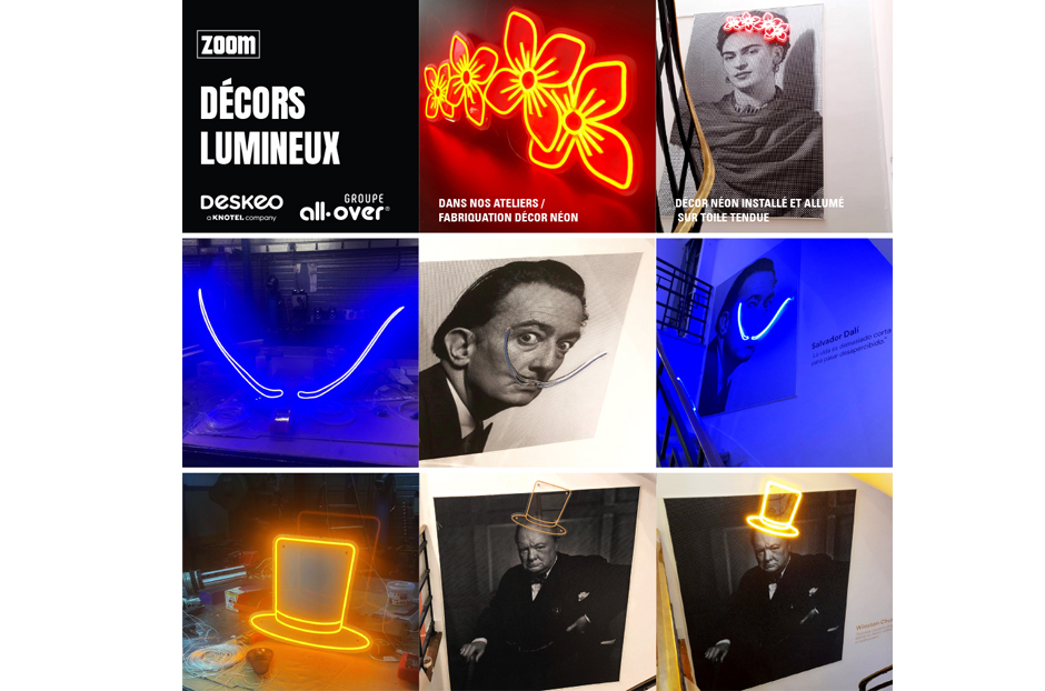 all-over- Décor Lumineux- Néon Led