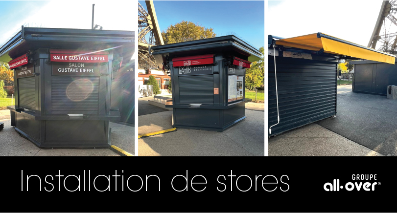 Stores personnalisés- all-over