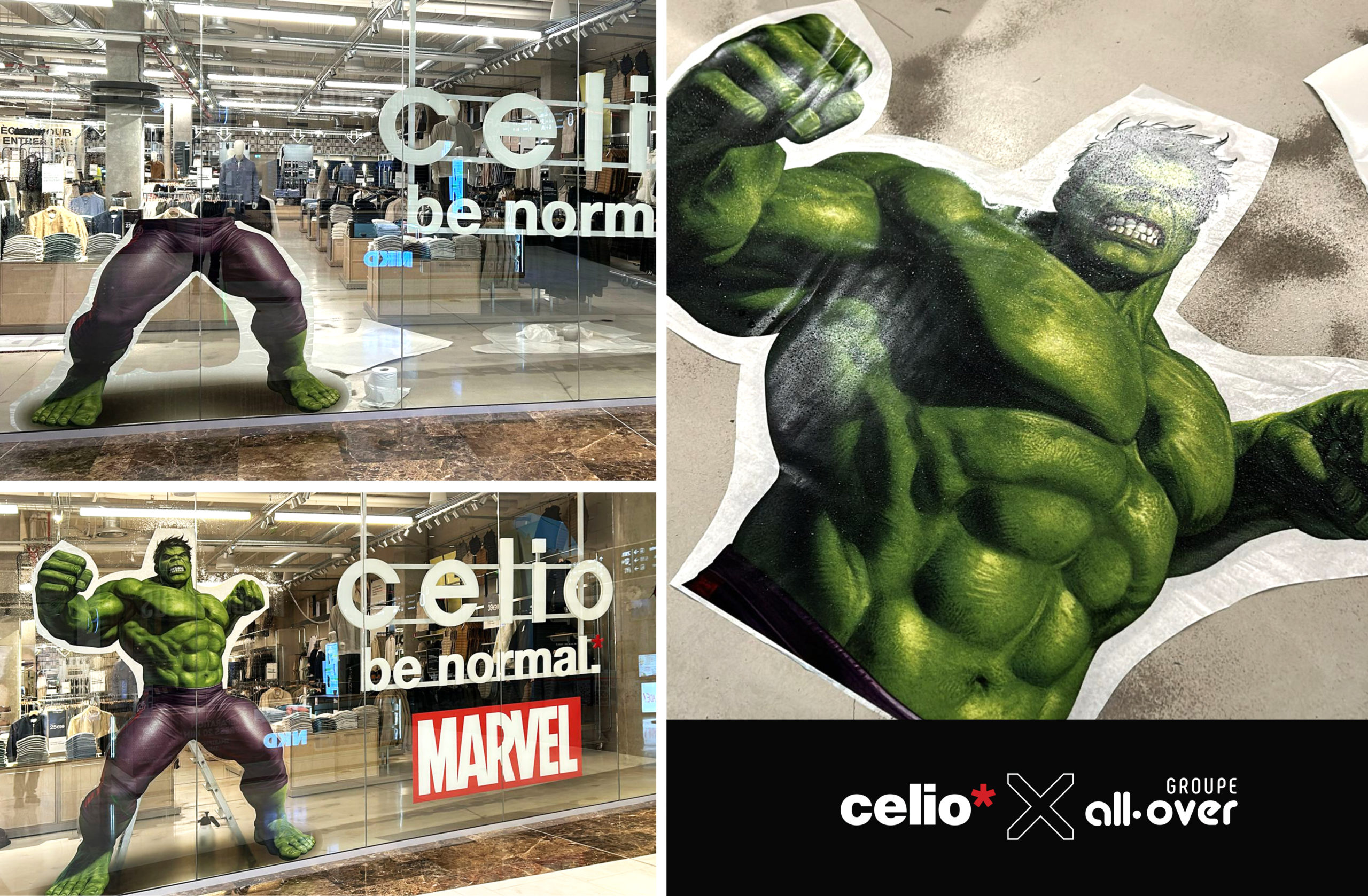 adhésif Hulk celio- all-over