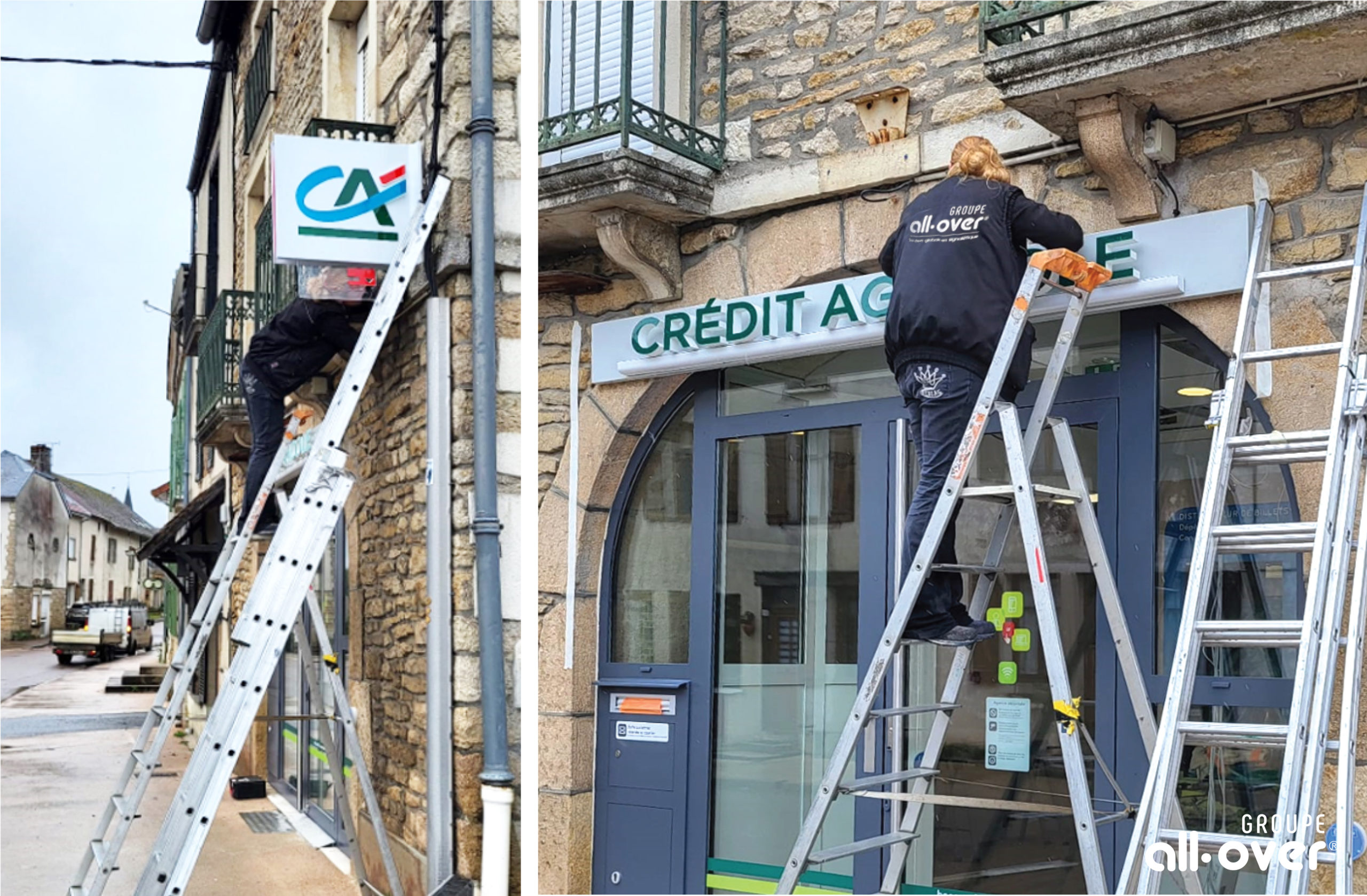 adaptabilité déploiement enseigne – all-over