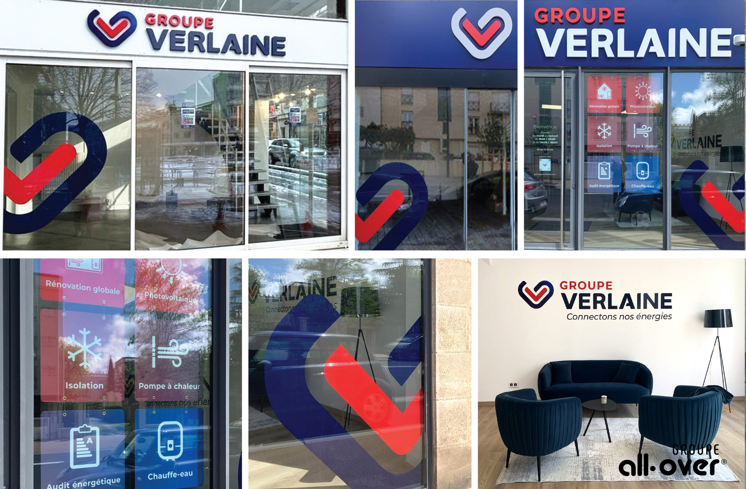 déploiement enseigne et vitrophanie – all-over