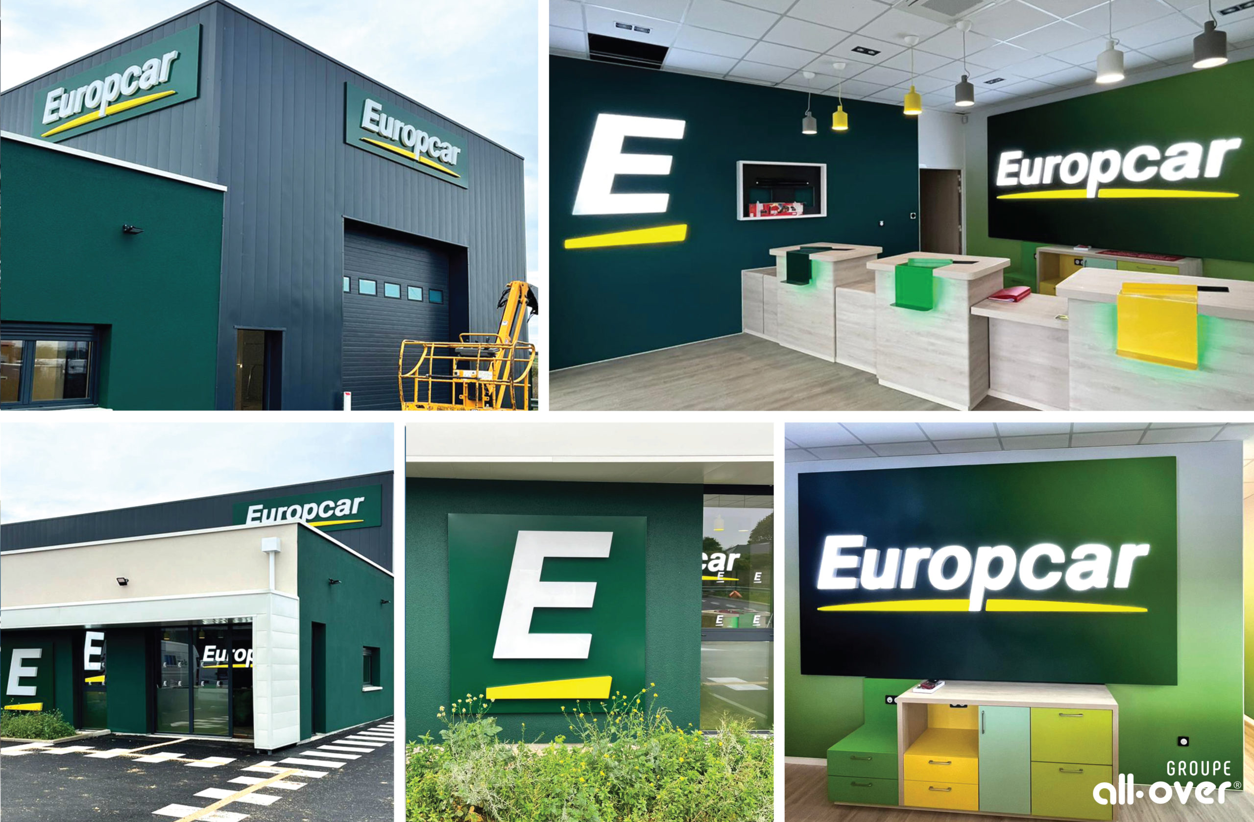 déploiement franchises europcar Strasbourg- all-over