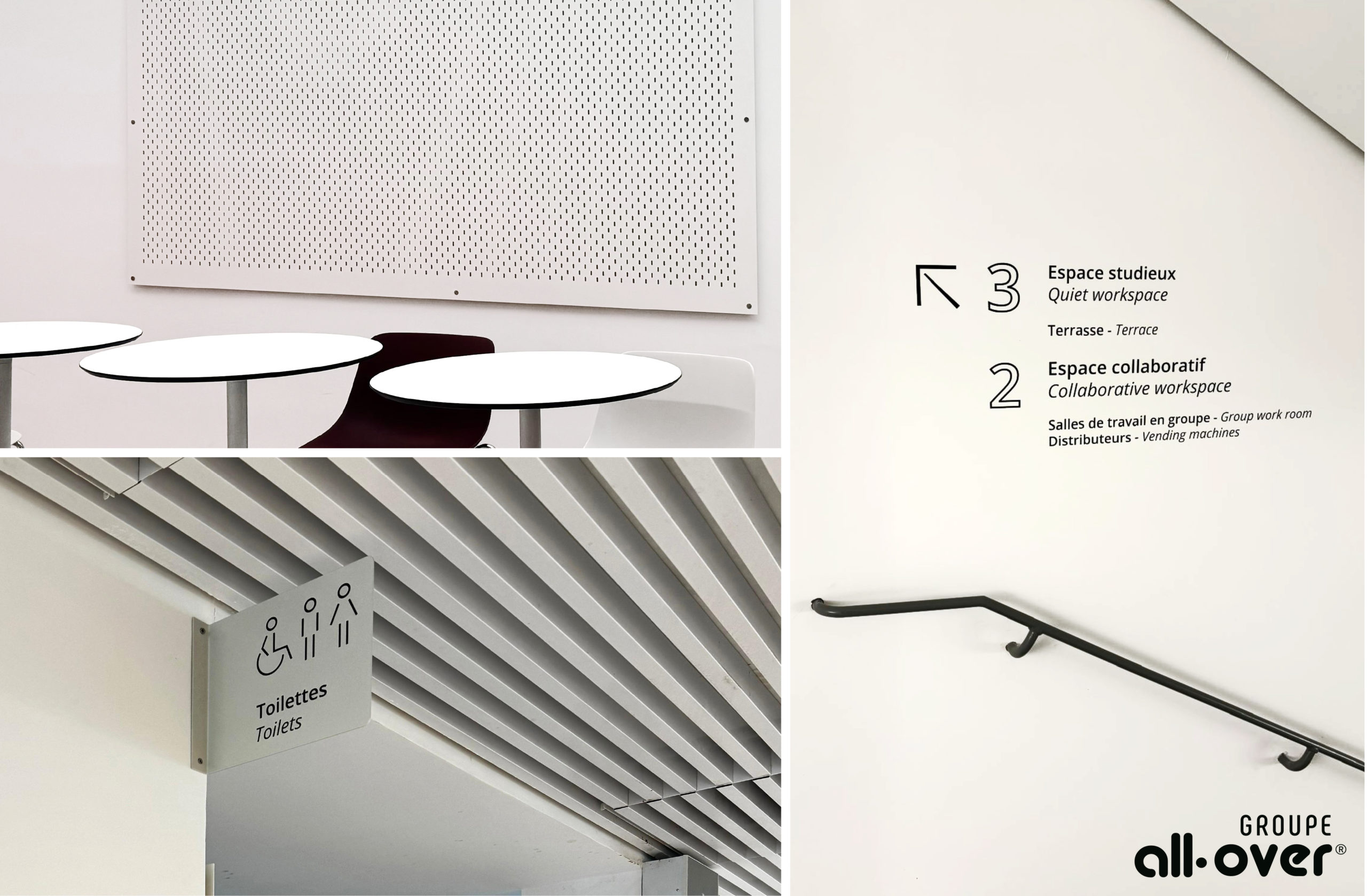 signalétique université – all-over