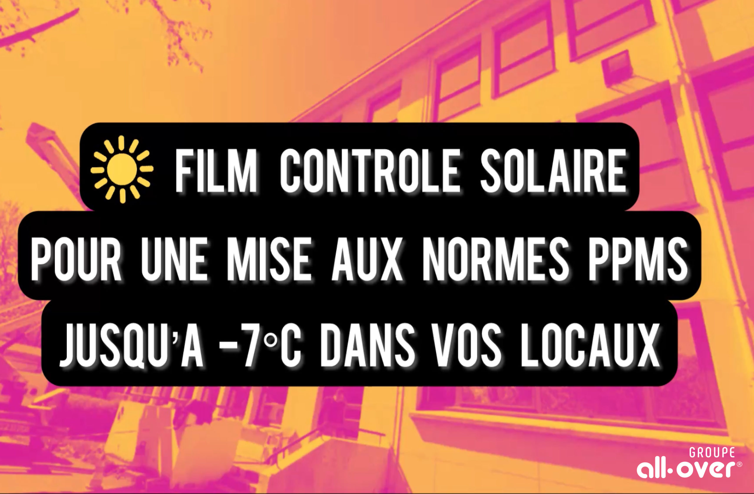 film solaire – all-over