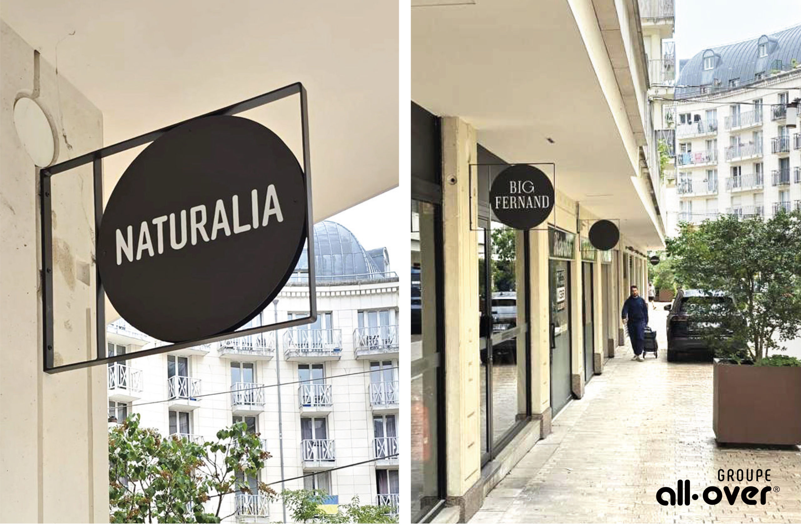 enseignes groupe commerces – all-over