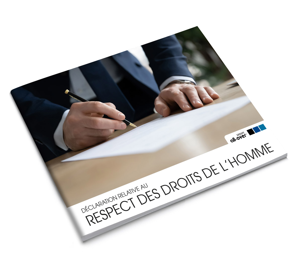 Déclaration relative au respect des droits de l’homme Groupe All Over