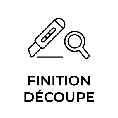 finition découpe